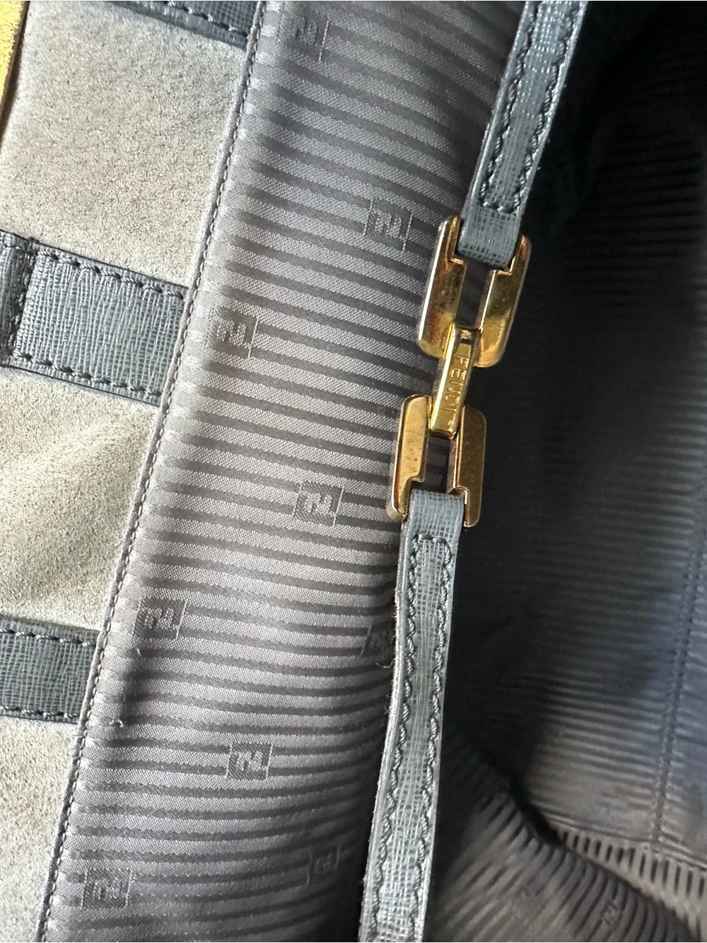 Fendi 2Jours Leather Satchel